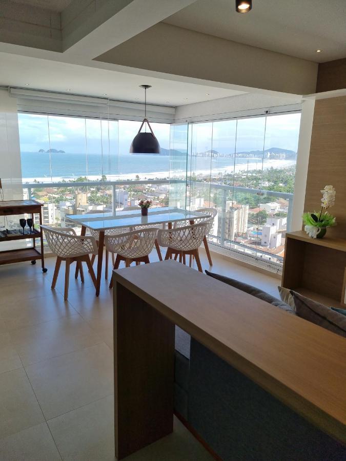 Apartamento Sol Dourado Vista Mar Guaruja Enseada ภายนอก รูปภาพ
