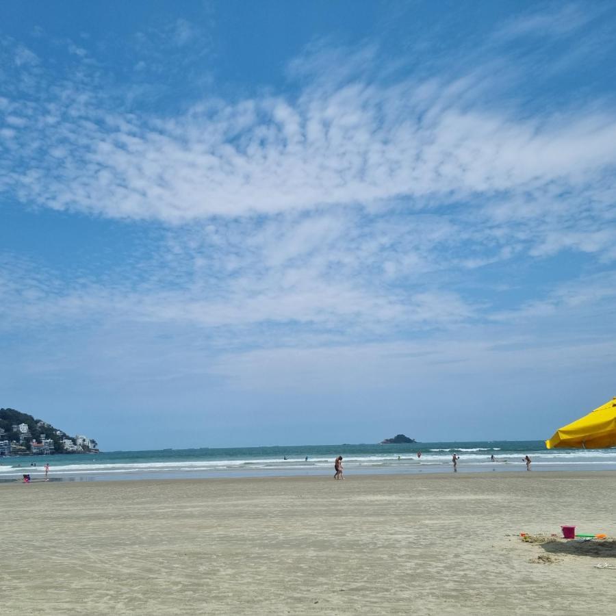 Apartamento Sol Dourado Vista Mar Guaruja Enseada ภายนอก รูปภาพ